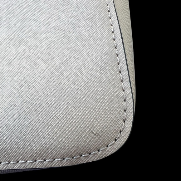 Michael Kors Jet Set Camel Saffiano Leather Small NS Messenger CrossBody Bag - Picture 3 of 5